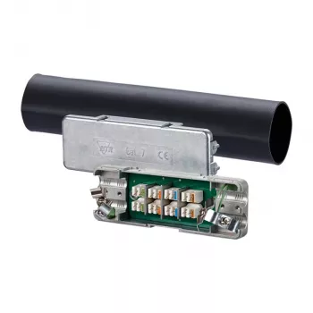 Sieťový extender MetzConnect 130863-01-E pre káble Cat6-/Cat6a-/Cat7, vstupný prúd 0,5 A