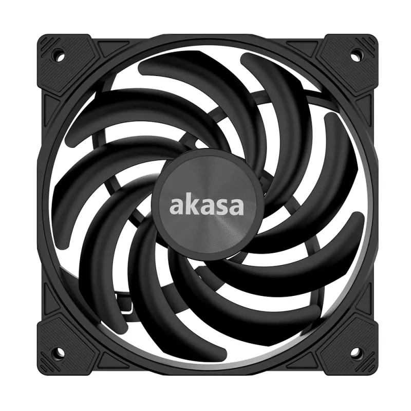 Akasa Alucia XS tenký ventilátor 120 mm - čierny