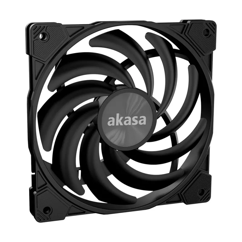 Akasa Alucia XS tenký ventilátor 120 mm - čierny