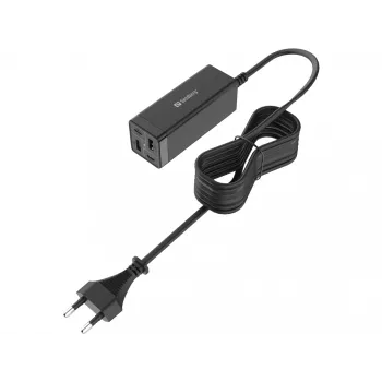 SANDBERG napájací zdroj - 65 watt - 3,25 A - PD, QC - 4 výstupné porty (2 x USB, 2 x USB-C)