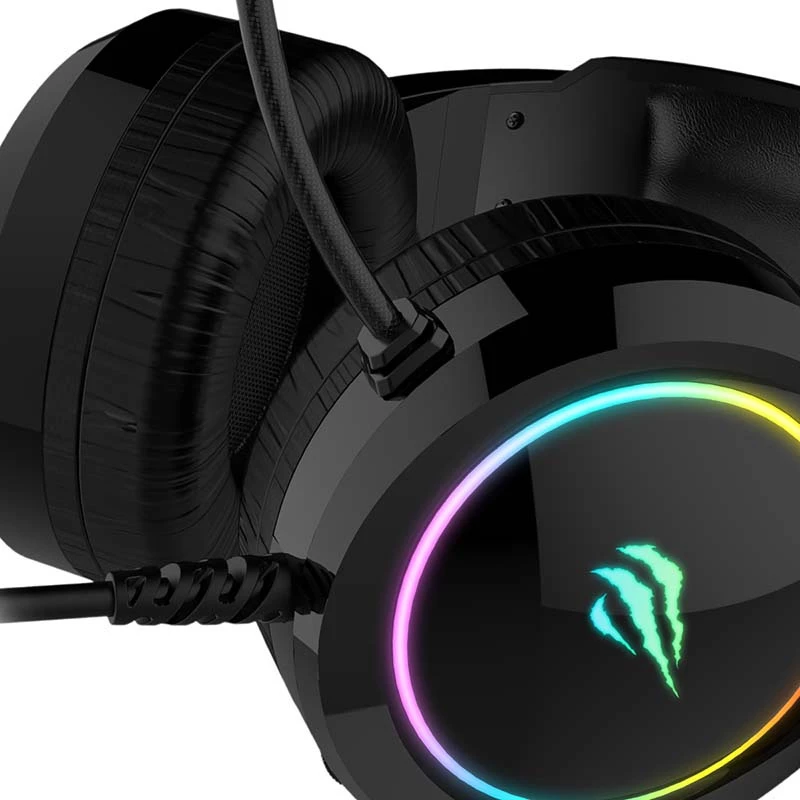 Herný headset Havit GAMENOTE H2232D RGB USB+3,5mm