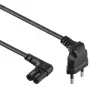 Napájací kábel Gembird PC-184L 1 m H05VV-F CEE7/16 na C7, 2,5 A, čierny