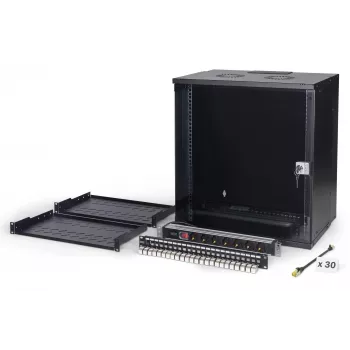 Sada sieťového rozvádzača DIGITUS DN-49207-SET 12U 540×400 mm