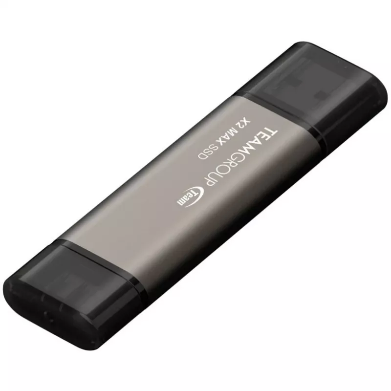 USB kľúč Team Group X2 MAX 2 TB U3.2 čierny — 1000/900 MB/s