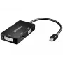 SANDBERG MiniDPHDMI+DVI+VGA adaptér - video prevodník