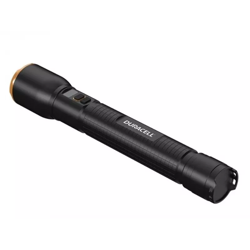Baterka Duracell DF4000R čierna – nabíjateľná ručná lampa, kompaktný dizajn