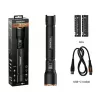 Baterka Duracell DF4000R čierna – nabíjateľná ručná lampa, kompaktný dizajn