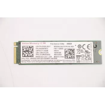 Interná NVMe SSD Lenovo SSDASM 512 GB PCIe 4.0 x4 M.2 2280