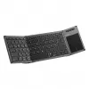 Inateck KB06101_STEEL GRAY klávesnica Home RF Wireless + Bluetooth QWERTZ English čierna