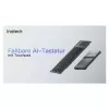 Inateck KB06101_STEEL GRAY klávesnica Home RF Wireless + Bluetooth QWERTZ English čierna