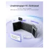 Inateck KB06101_STEEL GRAY klávesnica Home RF Wireless + Bluetooth QWERTZ English čierna