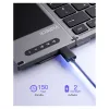 Inateck KB06101_STEEL GRAY klávesnica Home RF Wireless + Bluetooth QWERTZ English čierna