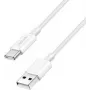 LogiLink USB 2.0 Type-C kábel C/m> A/m nylon 60W biely - kábel - digitálny/dátový (CU0322)