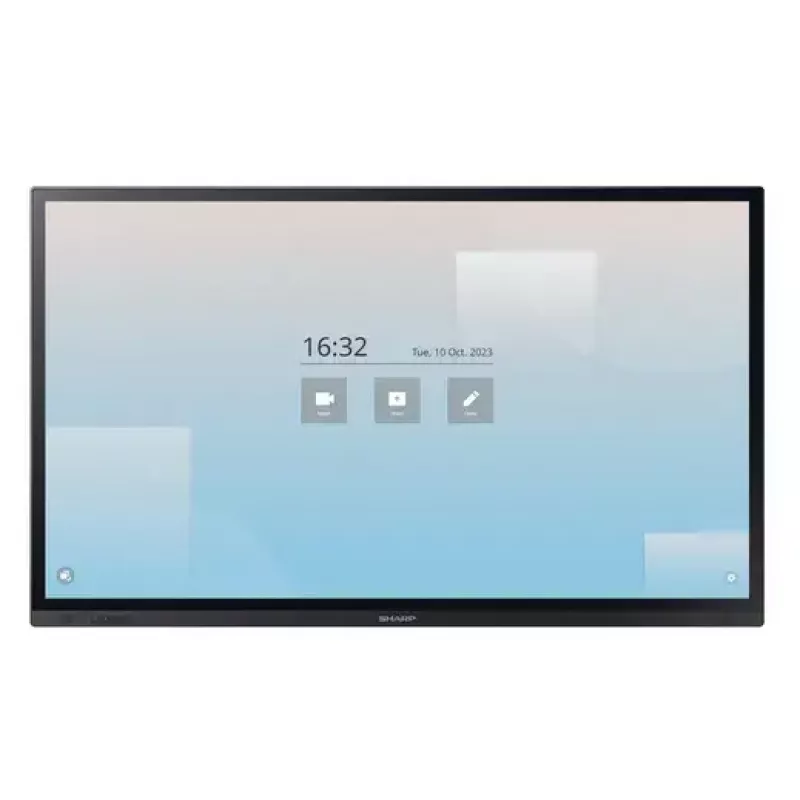 Interaktívny plochý displej Sharp PN-LA862 86 palcov 4K Ultra HD dotykový čierny