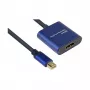 Video kábel adaptér Alcasa MDP-HDMI2 0,2 m Mini DisplayPort HDMI čierny modrý
