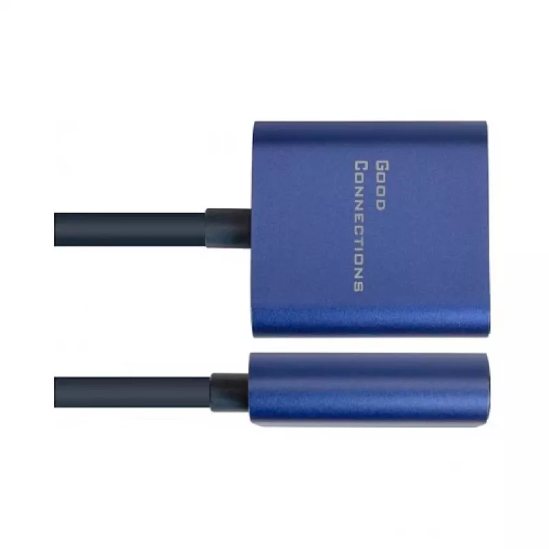 Video kábel adaptér Alcasa MDP-HDMI2 0,2 m Mini DisplayPort HDMI čierny modrý