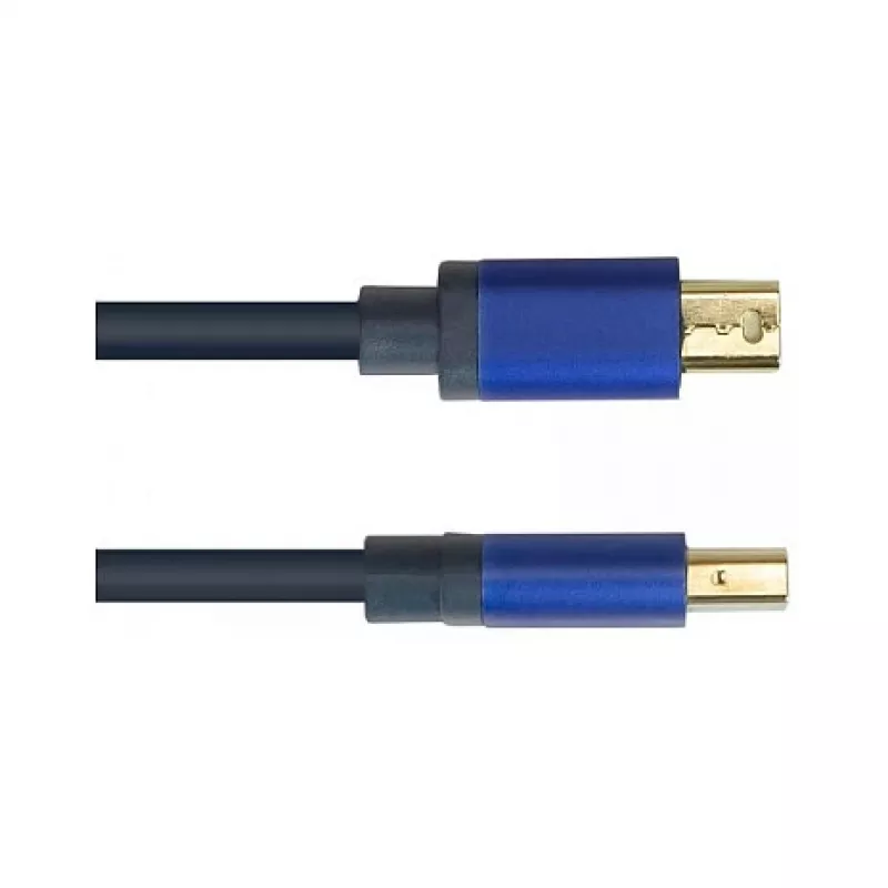 Video kábel adaptér Alcasa MDP-HDMI2 0,2 m Mini DisplayPort HDMI čierny modrý