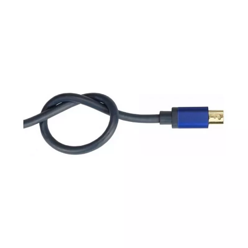 Video kábel adaptér Alcasa MDP-HDMI2 0,2 m Mini DisplayPort HDMI čierny modrý