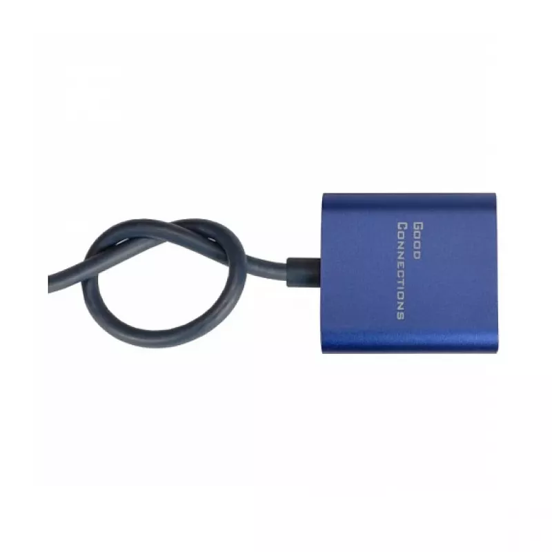 Video kábel adaptér Alcasa MDP-HDMI2 0,2 m Mini DisplayPort HDMI čierny modrý