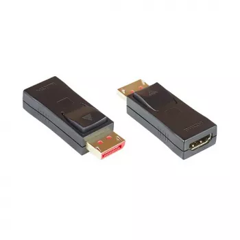 Alcasa HDMI-DP14G kábel adaptér rozhrania/pohlavia DisplayPort čierny (HDMI-DP14G)