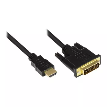 HDMI/DVI-D kábel Alcasa 1 m