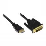 HDMI/DVI-D kábel Alcasa 1 m