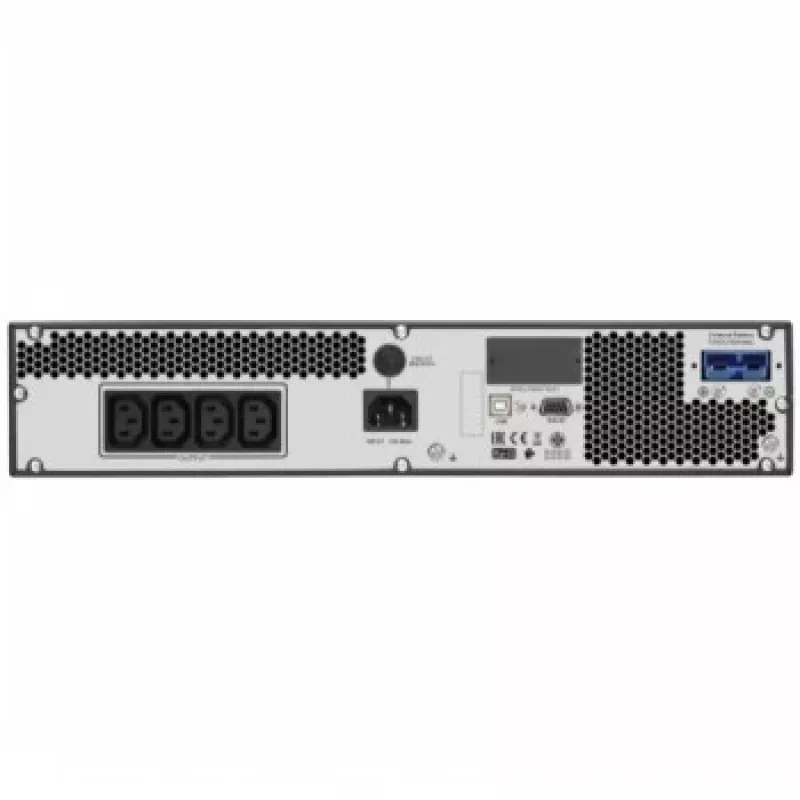 APC Easy UPS Online SRV RM EXT. Runtime 2000VA 230V s batériovým balíkom a montážnymi lištami do racku