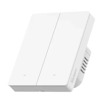 Sonoff ZBM5-2C-80W (2-kanálový) Zigbee inteligentný dotykový nástenný vypínač