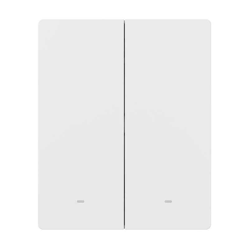 Sonoff ZBM5-2C-80W (2-kanálový) Zigbee inteligentný dotykový nástenný vypínač