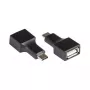 USB adaptér USB C na USB A Alcasa USB-AD201 čierny