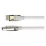 Prémiový kábel DisplayPort 2.0, 54 Gbit/s, UHBR 13.5, 4K @240Hz / 8K @60Hz, celokovové konektory, meď (DP20-PY005W)