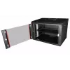 Pevná polica do racku EQUIP 19 inch, 1HE, hĺbka 400 mm, čierna, šírka 485 mm