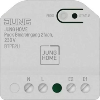 Jung BT P B2 U JUNG HOME Puck binárny vstup 2-násobný 230 V ~ TE (BTPB2U)