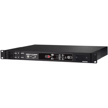Bluewalker PowerWalker ATS - redundantný prepínač (do racku) - striedavý prúd 220/230/240 V - RS-232, USB - výstupné zásuvky: 9 - 1U - 48,3 cm (19