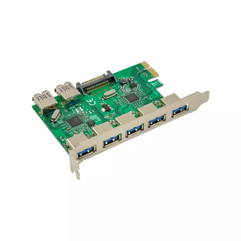 MicroConnect MC-USB3.0-ST610 7-portová USB 3.0 PCIe karta