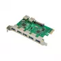 MicroConnect MC-USB3.0-ST610 7-portová USB 3.0 PCIe karta