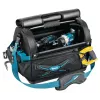 Makita kufrík na náradie E-05446 čierny, modrý plast, polyester, oceľ