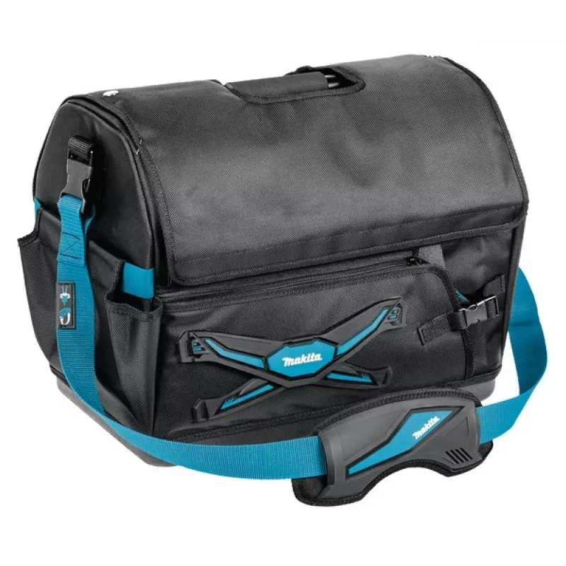 Makita kufrík na náradie E-05446 čierny, modrý plast, polyester, oceľ