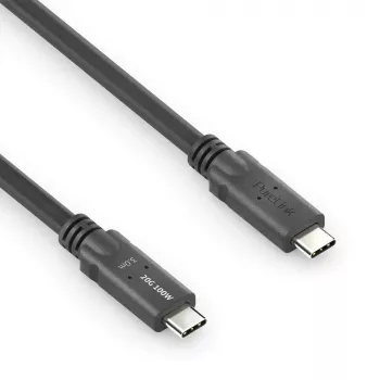 USB4 Gen 2x2 kábel PureLink PI6600-030 USB-C na USB-C 3 m, 20 Gbit/s, magneticky tienený, čierny