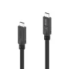 USB4 Gen 2x2 kábel PureLink PI6600-030 USB-C na USB-C 3 m, 20 Gbit/s, magneticky tienený, čierny