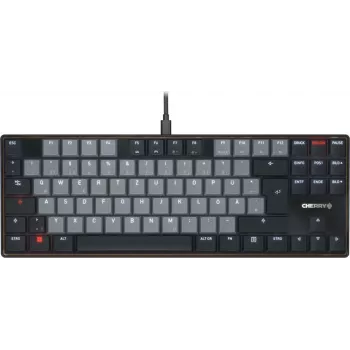 Mechanická klávesnica Cherry KC 500 MX LP TKL — MX Low-Profile spínače, Tenkeyless, US-layout, ivory