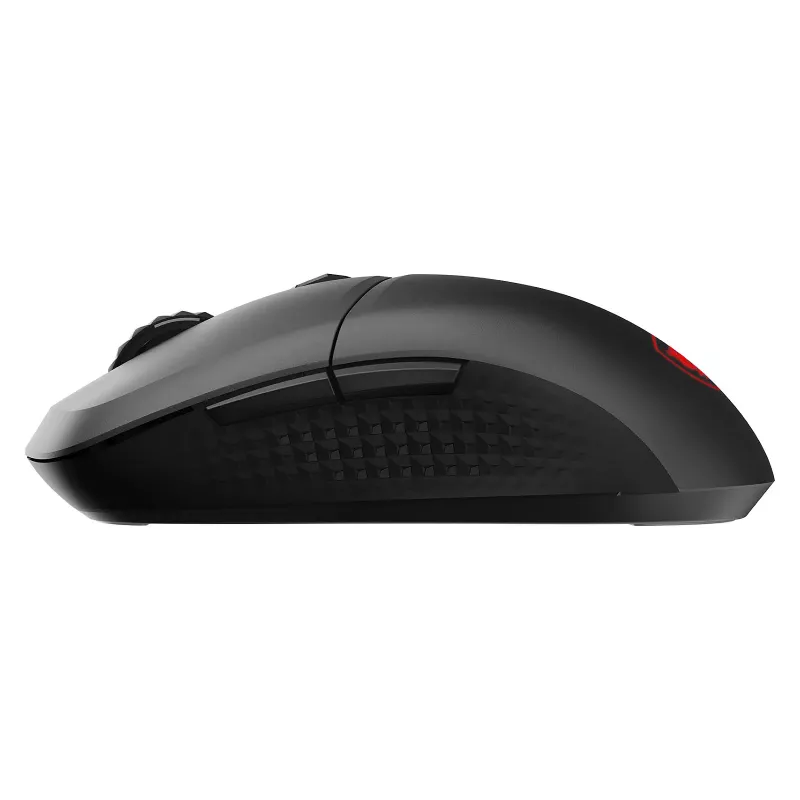 MSI VERSA 300 WIRELESS 8K herná myš, obojručná, optická, 2600 DPI, 6 tlačidiel, čierna