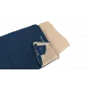 Spací vak Outwell Contour Lux 190 cm, syntetický, zips vľavo, tmavomodrý