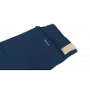 Spací vak Outwell Contour Lux 190 cm, syntetický, zips vľavo, tmavomodrý