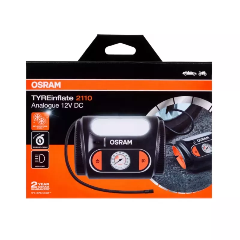 Osram Tyreinflate 2110 automobilový kompresor 12 V