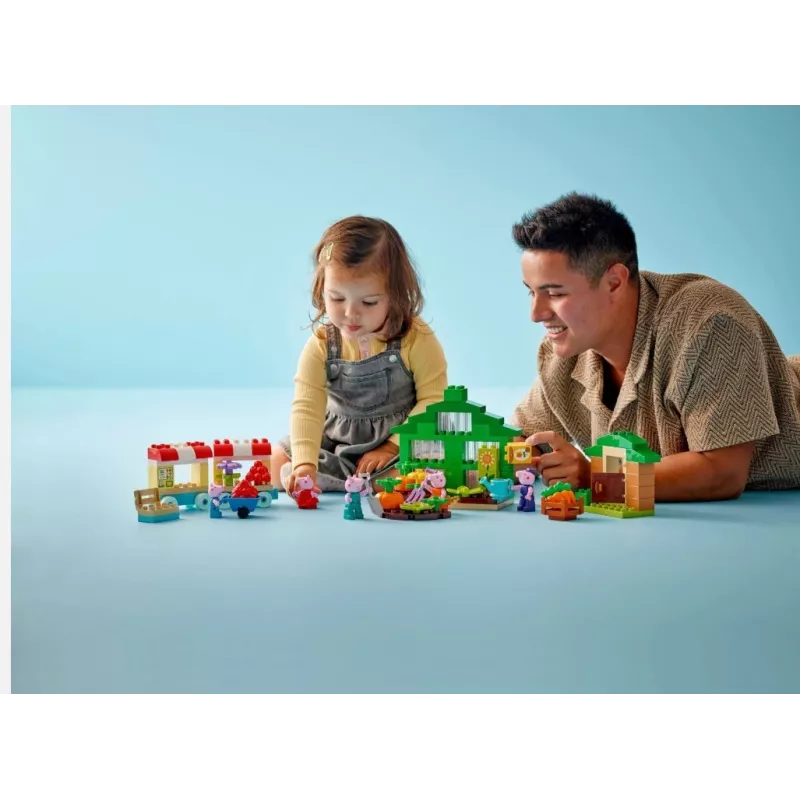 DUPLO Peppa Pig 10461 Záhrada a skleník dedka Piga, stavebnica