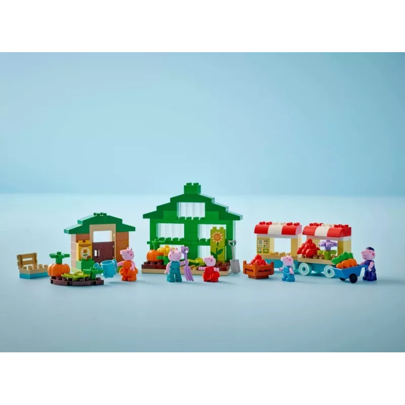 DUPLO Peppa Pig 10461 Záhrada a skleník dedka Piga, stavebnica