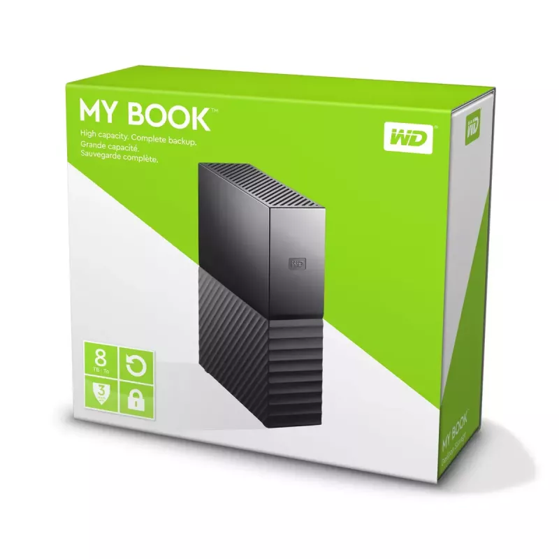 Externý pevný disk Western Digital 8 TB USB 3.2 My Book