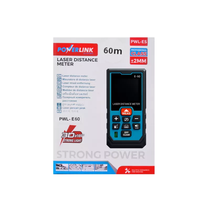 Extralink Powerlink laserový diaľkomer 60M PWL-ES-60