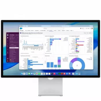 Monitor Apple Studio Display s nano-texture sklom a naklápacím stojanom (MFF14RC/A)
